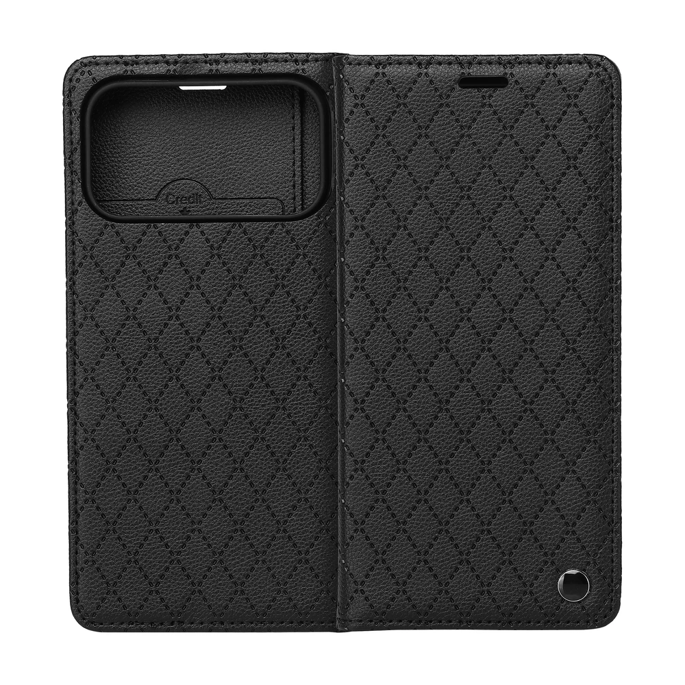 Dėklas Telforceone Smart Caro case for iPhone 17 Pro Max 6,9" / 18 Pro Max 6,9" juodas
