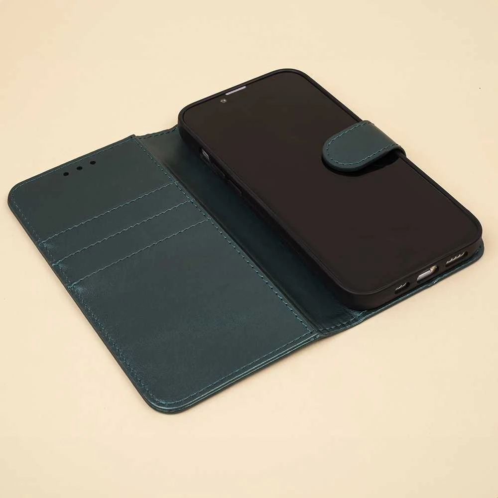 TFO Telforceone „Smart Classic“ dėklas, skirtas „iPhone 16e / 17e“, tamsiai žalias