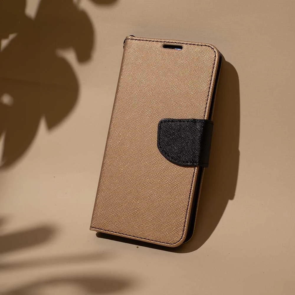 Dėklas Telforceone Smart Fancy case for Samsung Galaxy A35 5G juodas-auksinis