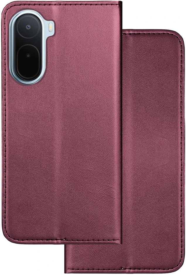 TFO Telforceone Išmanusis magnetinis dėklas, skirtas „Xiaomi Redmi A7 Pro“, bordo spalvos