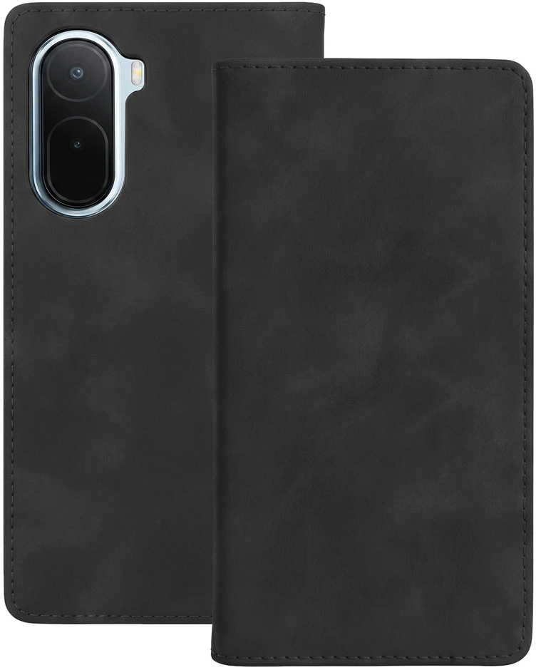Dėklas Telforceone Smart Suede case for Xiaomi Redmi A7 Pro juodas