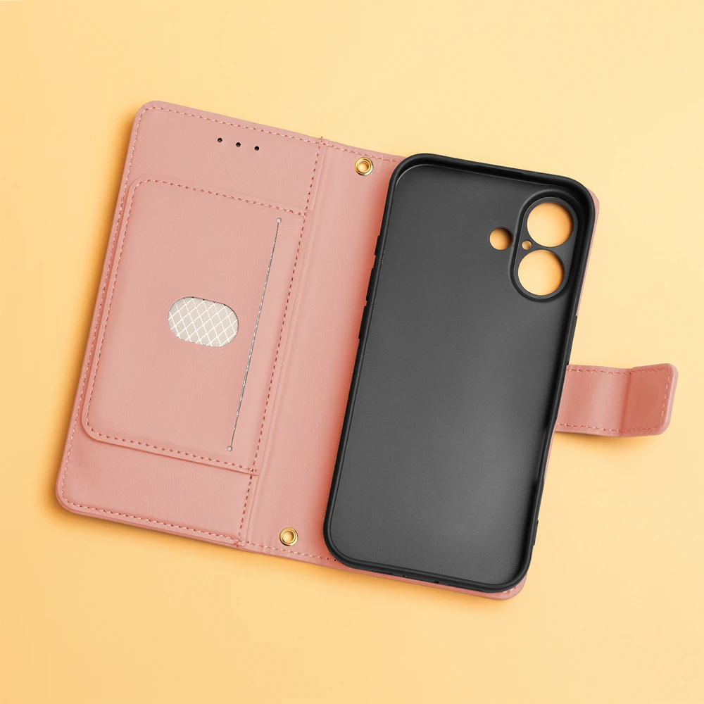 TFO Dėklas Telforceone Smart Triangle dėklas Xiaomi Redmi Note 15 5G, rožinis