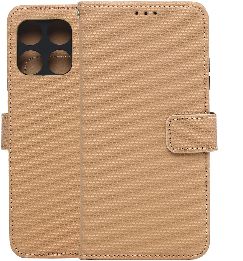 Telforceone „Smart Triangle“ dėklas, skirtas „Motorola Edge 70“, rudas