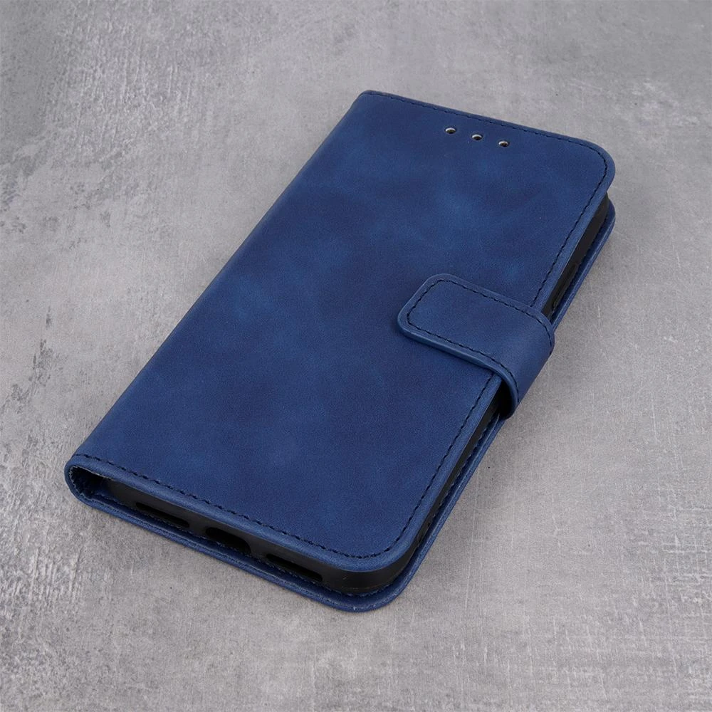 Telforceone Smart Velvet dėklas, skirtas Motorola Moto G13 / G23 tamsiai mėlynas