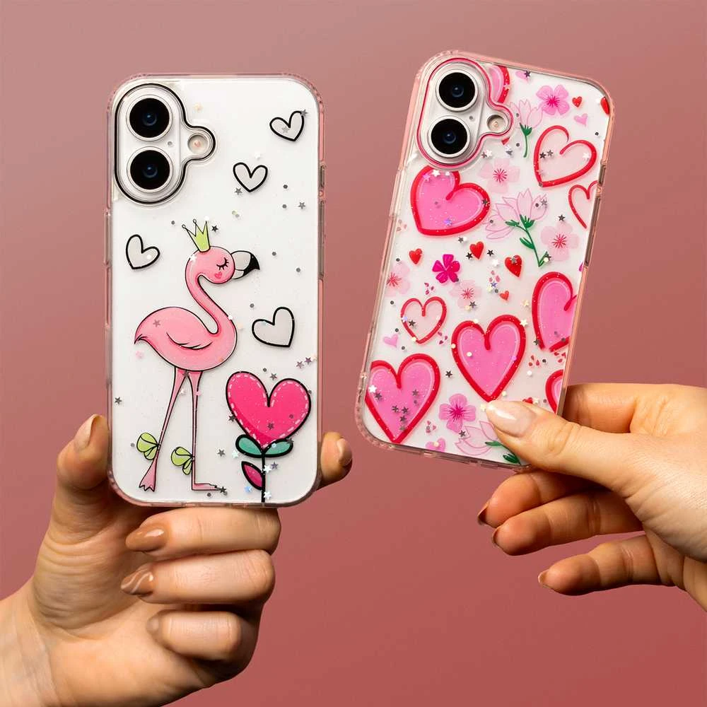 TFO Telforceone Itin madingas dėklas, skirtas iPhone 13 / 14 6,1" „Love 2“