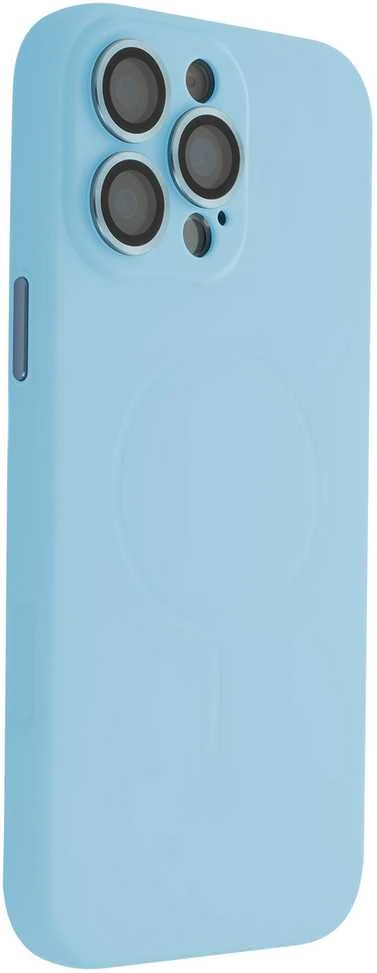 TFO Telforceone Itin madingas ryškus plonas „Mag“ dėklas, skirtas „iPhone 15 Pro 6,1“; mėlynas