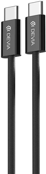 Devia kabelis Smart EC325 PD USB-C - USB-C 1,0 m 60W 3A mėlynos spalvos