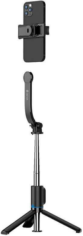Devia selfie stick Bluetooth trikojis C10 juodas