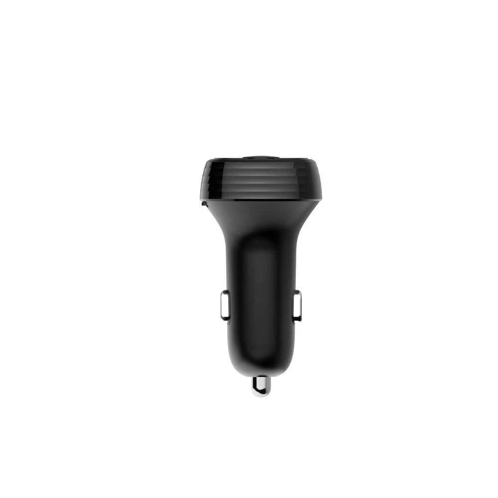 Devia siųstuvas FM Smart Bluetooth MP3 automobilinis įkroviklis PD 30W 1x USB-C 2x USB 3A juodas