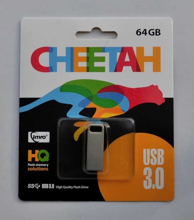 Imro USB atmintinė 64GB USB 3.0 Cheetah