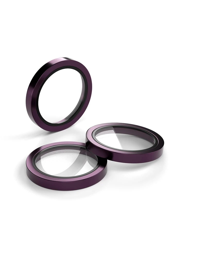 Etteri camera lens protector for iPhone 18 Pro / 18 Pro Max dark cherry