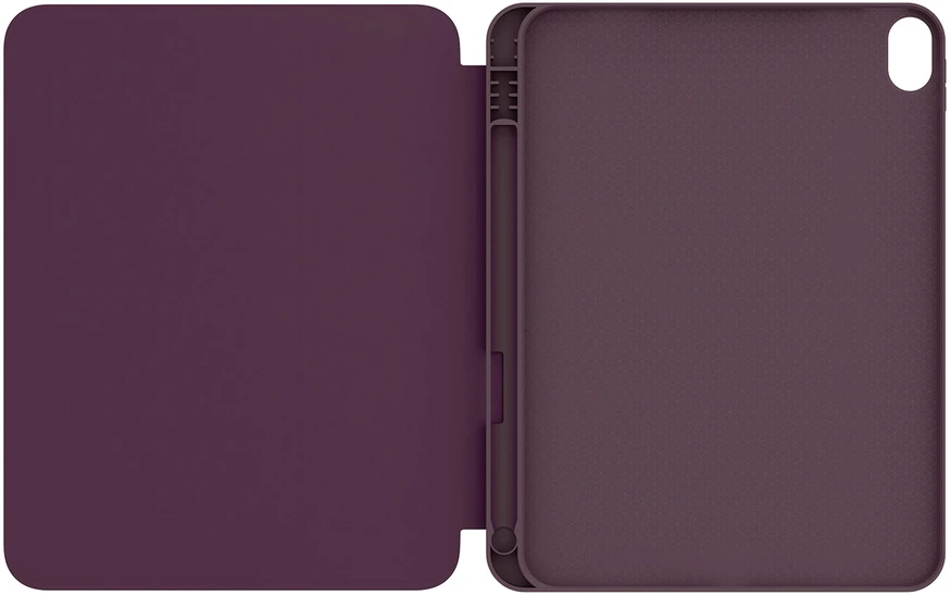 TelForceone Etteri case for Apple iPad 10 2022 10.9'' / iPad 11 A16 2025 / iPad 12 A19 2026 11'' dark cherry