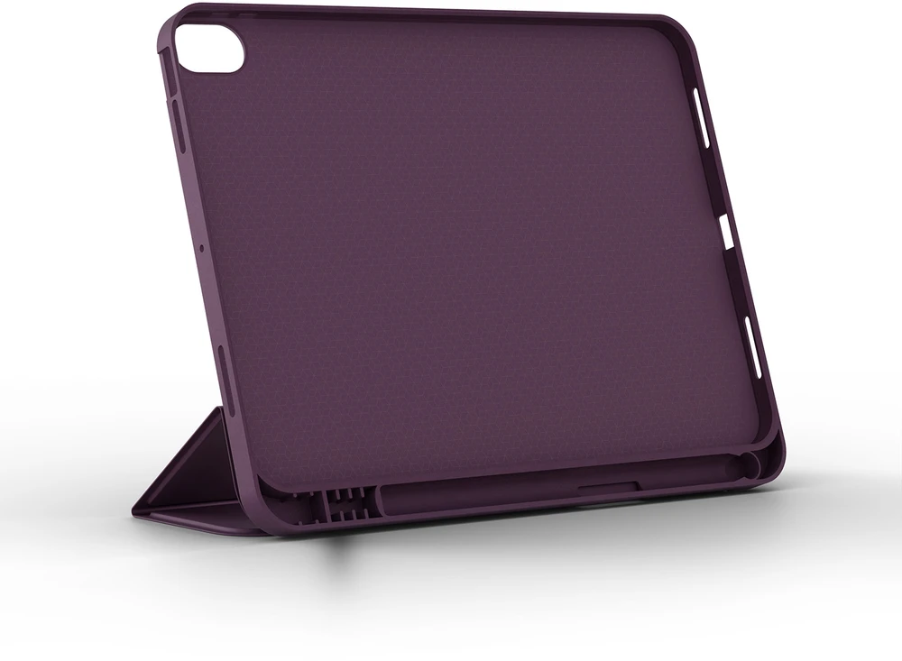 TelForceone Etteri case for Apple iPad 10 2022 10.9'' / iPad 11 A16 2025 / iPad 12 A19 2026 11'' dark cherry
