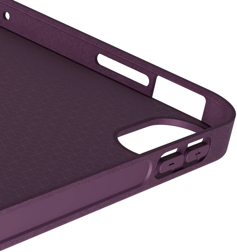 TelForceone Etteri case for Apple iPad 10 2022 10.9'' / iPad 11 A16 2025 / iPad 12 A19 2026 11'' dark cherry