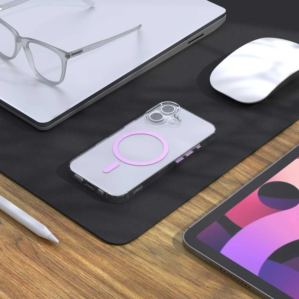 Etteri Color Mag Apple iPhone 16 Plus 6,7" dėklas telefonui rožinės spalvos