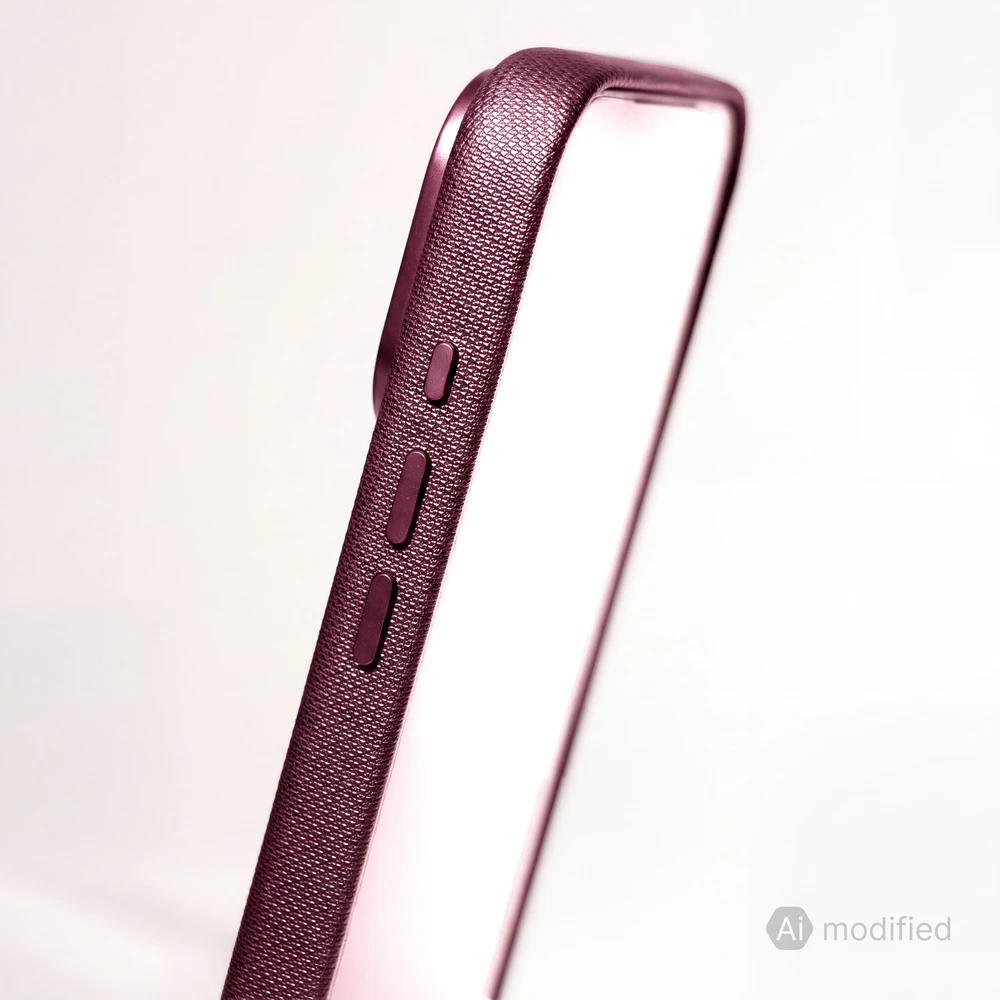 Dėklas Etteri Elegant Mag case for iPhone 17 Pro Max / 18 Pro Max dark cherry
