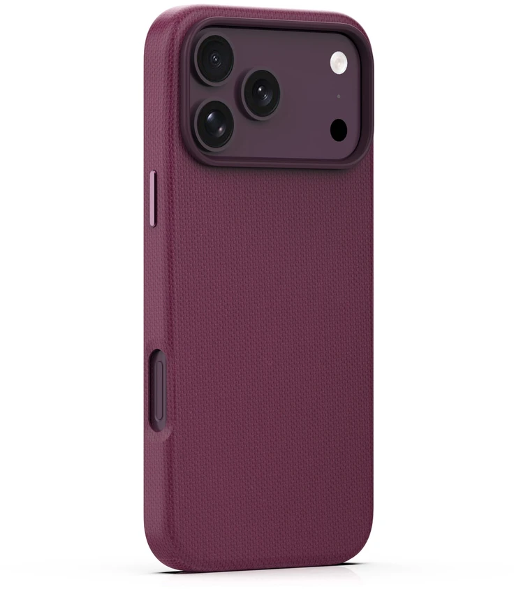 Dėklas Etteri Elegant Mag case for iPhone 17 Pro Max / 18 Pro Max dark cherry