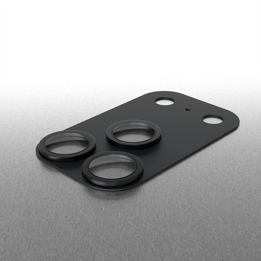 Etteri full camera lens guard for iPhone 18 Pro Max dark pilkas