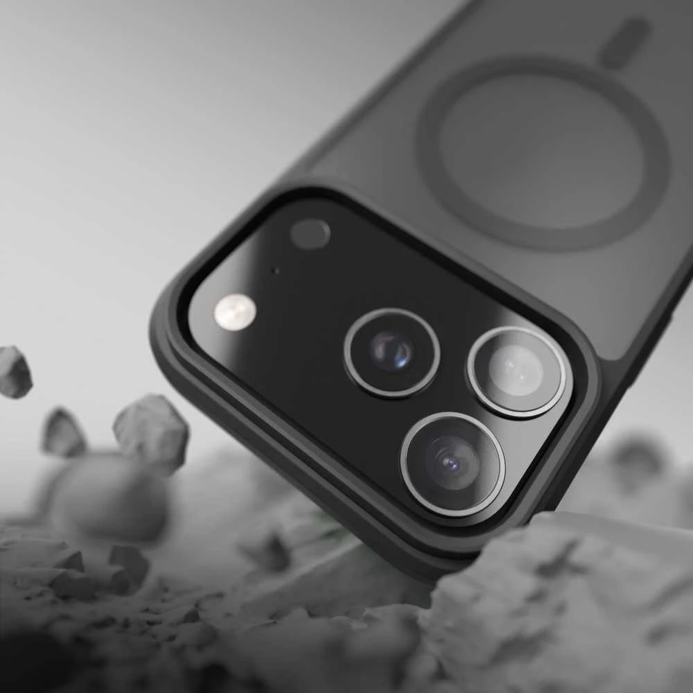 Etteri „Eteri Matt Mag“ dėklas, skirtas „iPhone 17 Pro / 18 Pro“, juodas