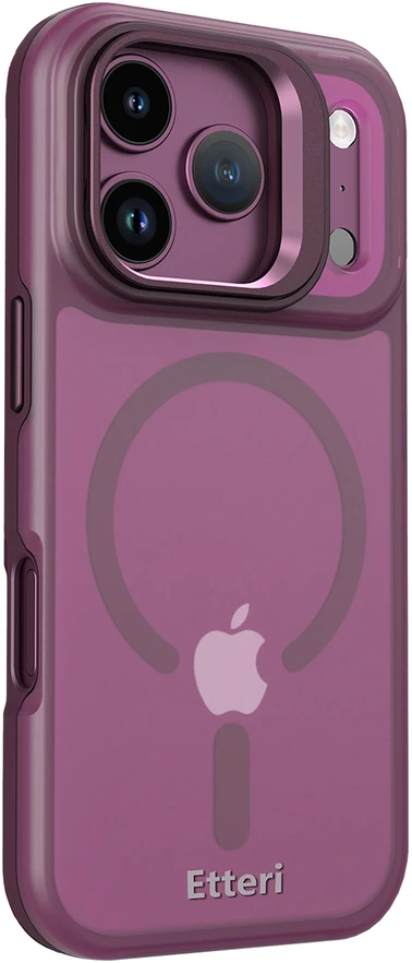 Dėklas Etteri Morning Fog case for iPhone 17 Pro / 18 Pro dark cherry