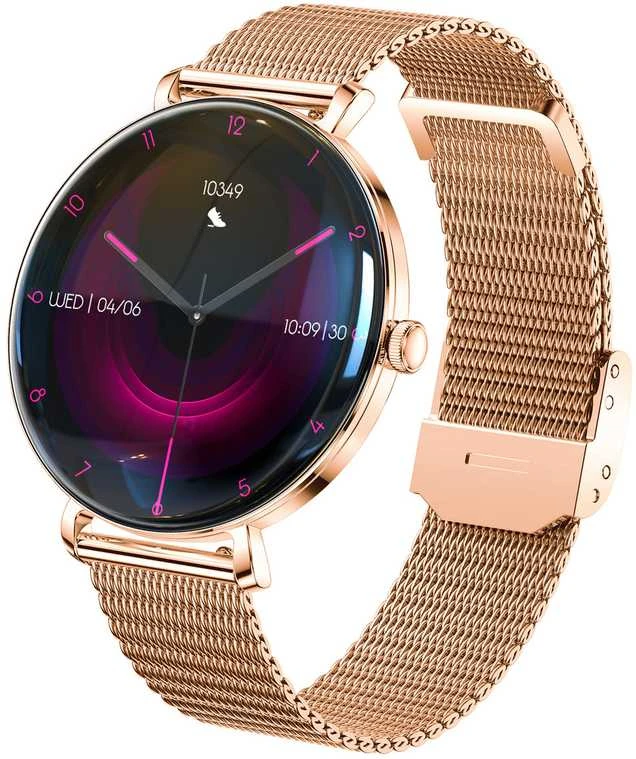 Forever Išmanusis laikrodis Lucca SB-370 Rose Gold - Spotted Band