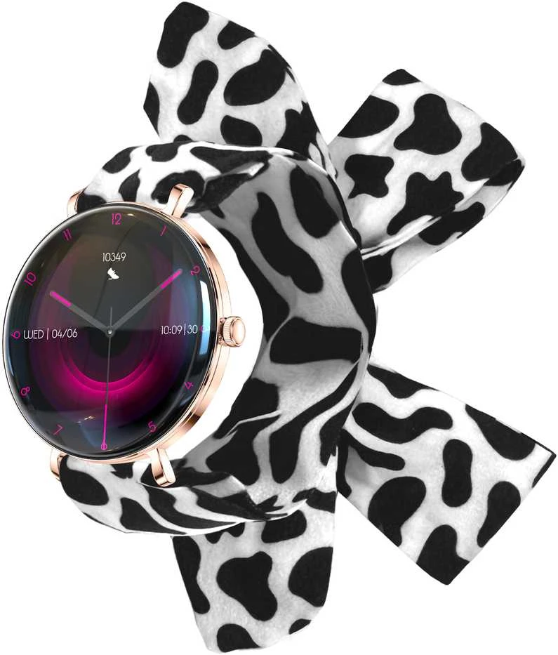 Forever Išmanusis laikrodis Lucca SB-370 Rose Gold - Spotted Band