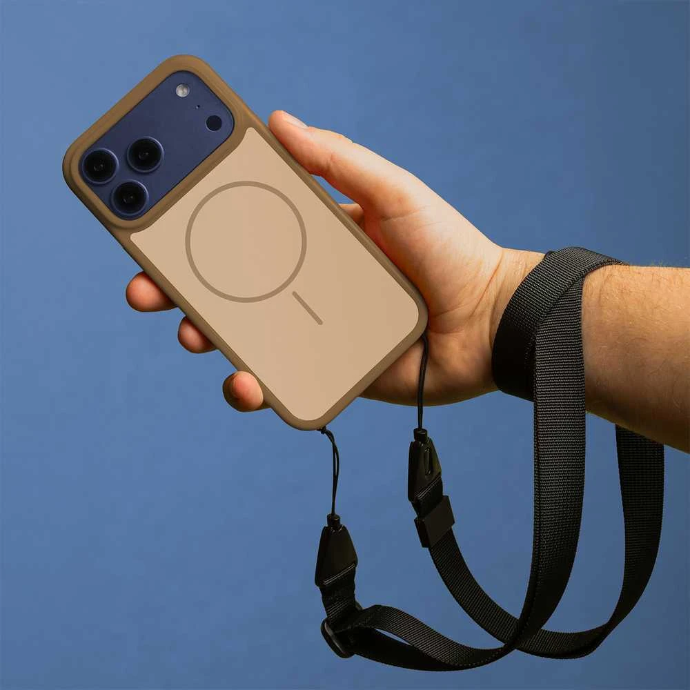 TFO „Frame Thin Mag“ dėklas, skirtas „iPhone 17 Pro Max 6,9“ / „18 Pro Max 6,9“; rudas