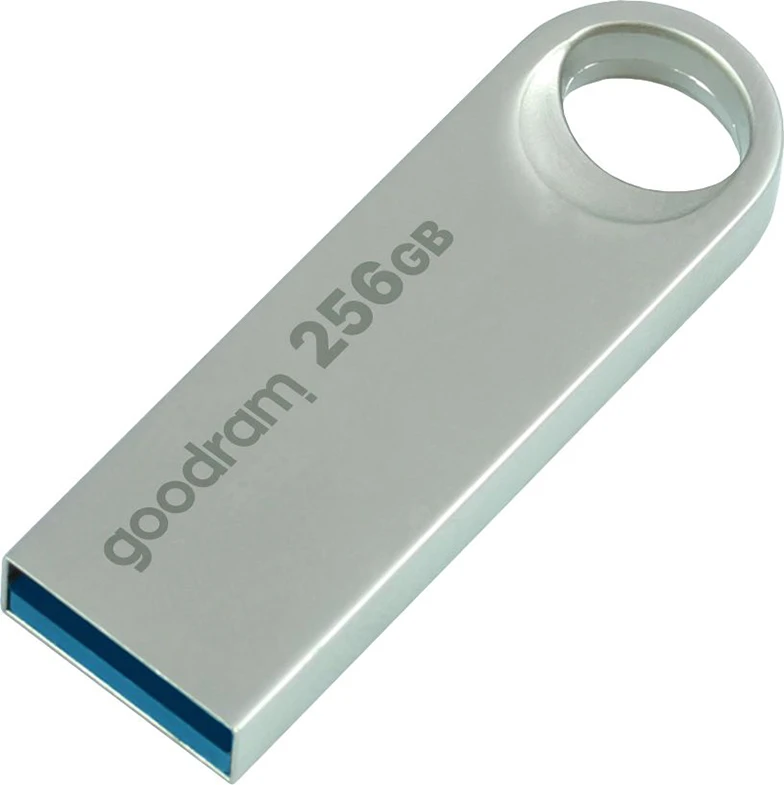 GoodRam Flash Drive – USB 3.2 gen 1 atminties laikiklis – UNO3 sidabrinis – 256GB