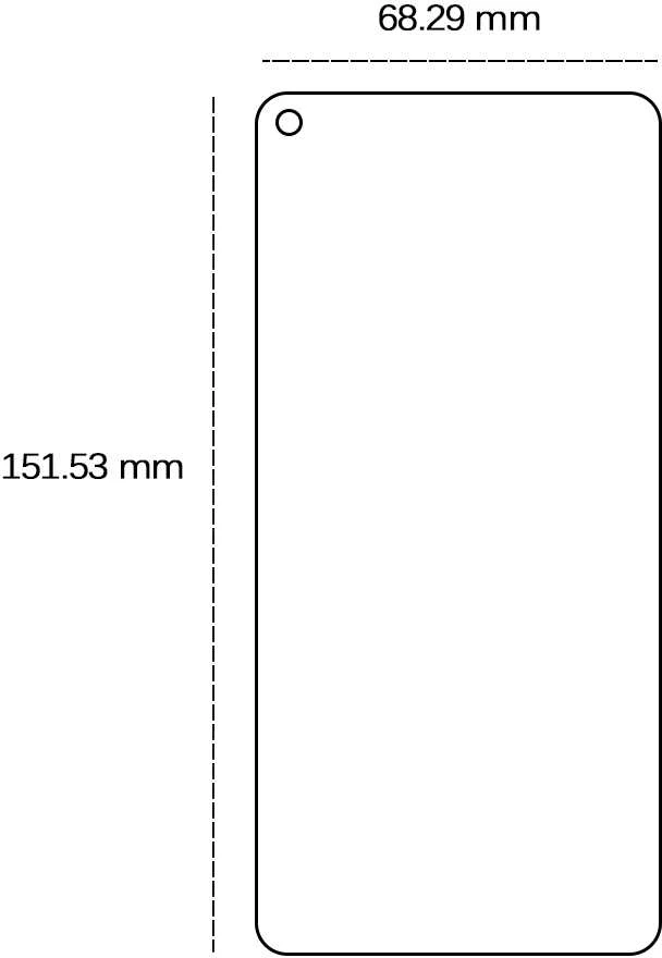 Grūdintas stiklas 2,5D, skirtas Realme 9 Pro Plus / Realme 9 4G / Oppo Reno 7 Lite / 7Z / 7 SE / 8 Lite / A93