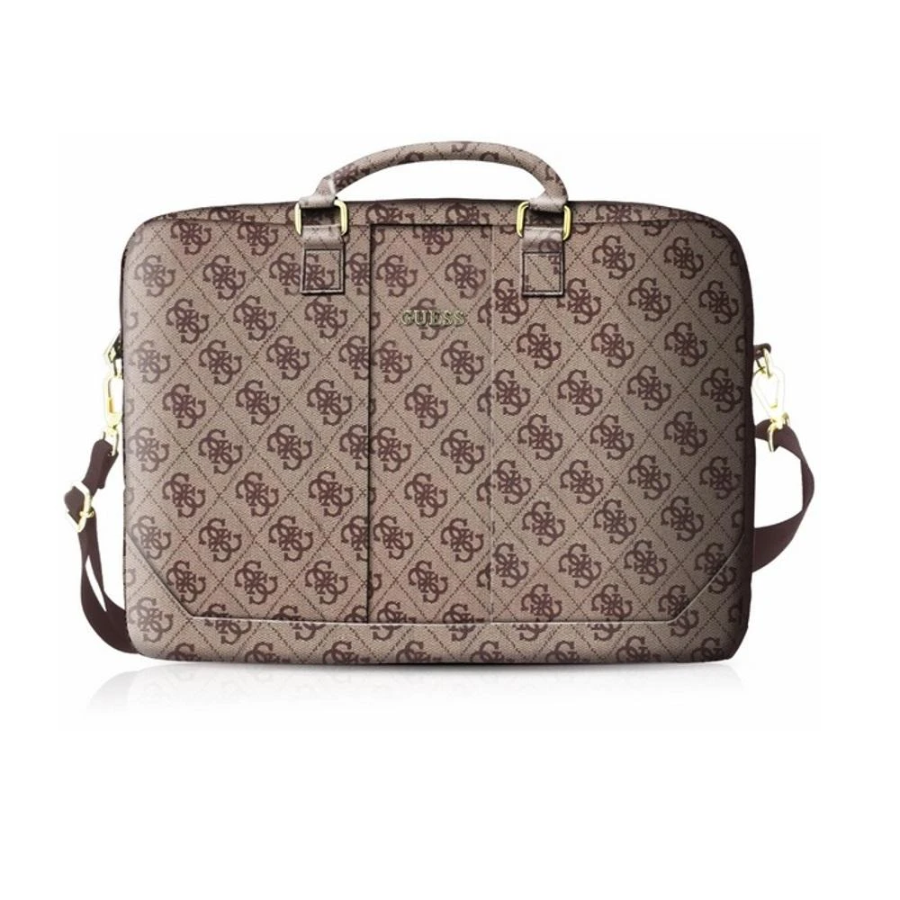 Guess 4G UpTown krepšys kompiuteriui 15” rudos spalvos