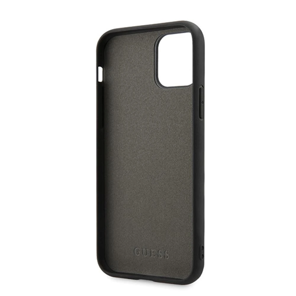 Guess GUHCN58BLD Apple iPhone 11 Pro sidabrinis kietas dėklas Iridescent
