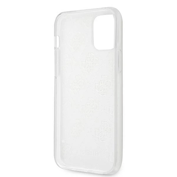 Guess GUHCP12S3D4GTR Apple iPhone 12 mini 5,4″ skaidrus kietas dėklas 4G 3D Pattern Collection
