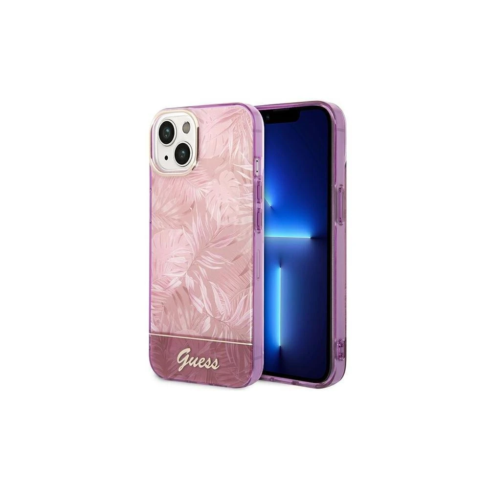 Dėklas Guess PC / TPU Jungle iPhone 14 Pro