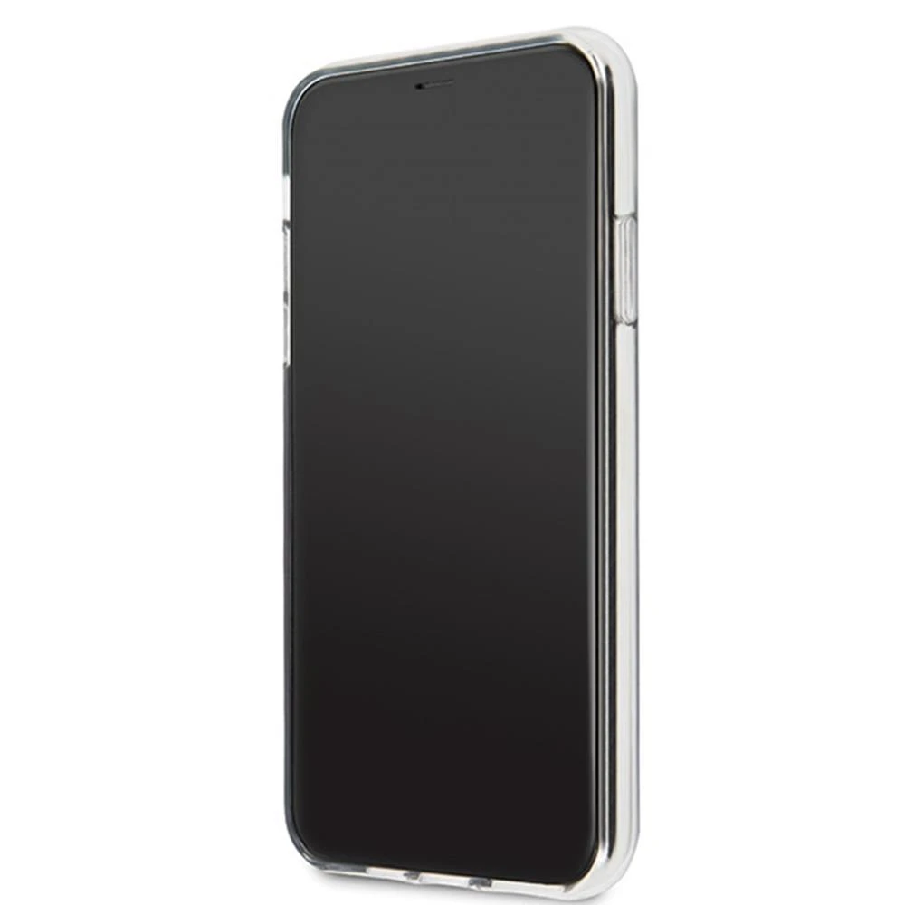 Guess GUHCN65PEOML Apple iPhone 11 Pro Max multicolor kietas dėklas Iridescent 4G Peony