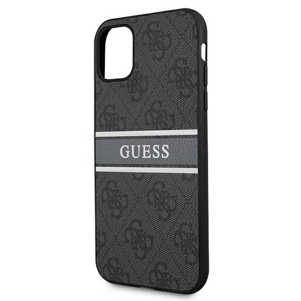 Dėklas Guess GUHCP12L4GDGR iPhone 12 Pro Max 6,7" pilka/pilka kieto dėklo 4G juostelė