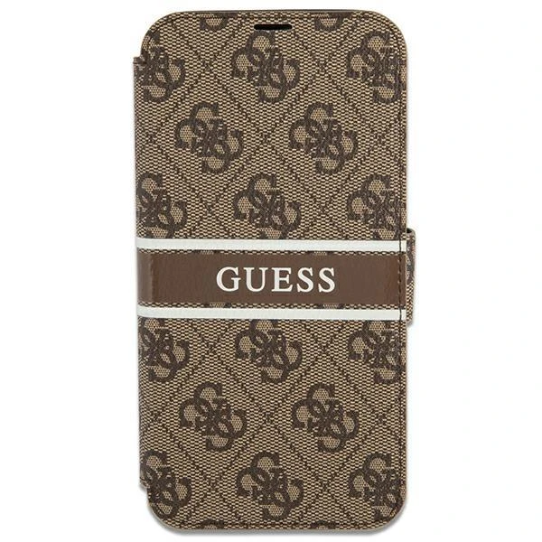 Guess Telefono dėklas iPhone 13 Pro Max, rudas