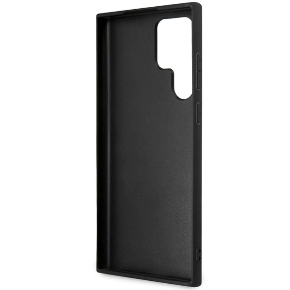 Dėklas GUESS GUHCS23L4GPPI S23 ULTRA S918 Rožinis/Rožinis HARDCASE 4G BIG METAL LOGO