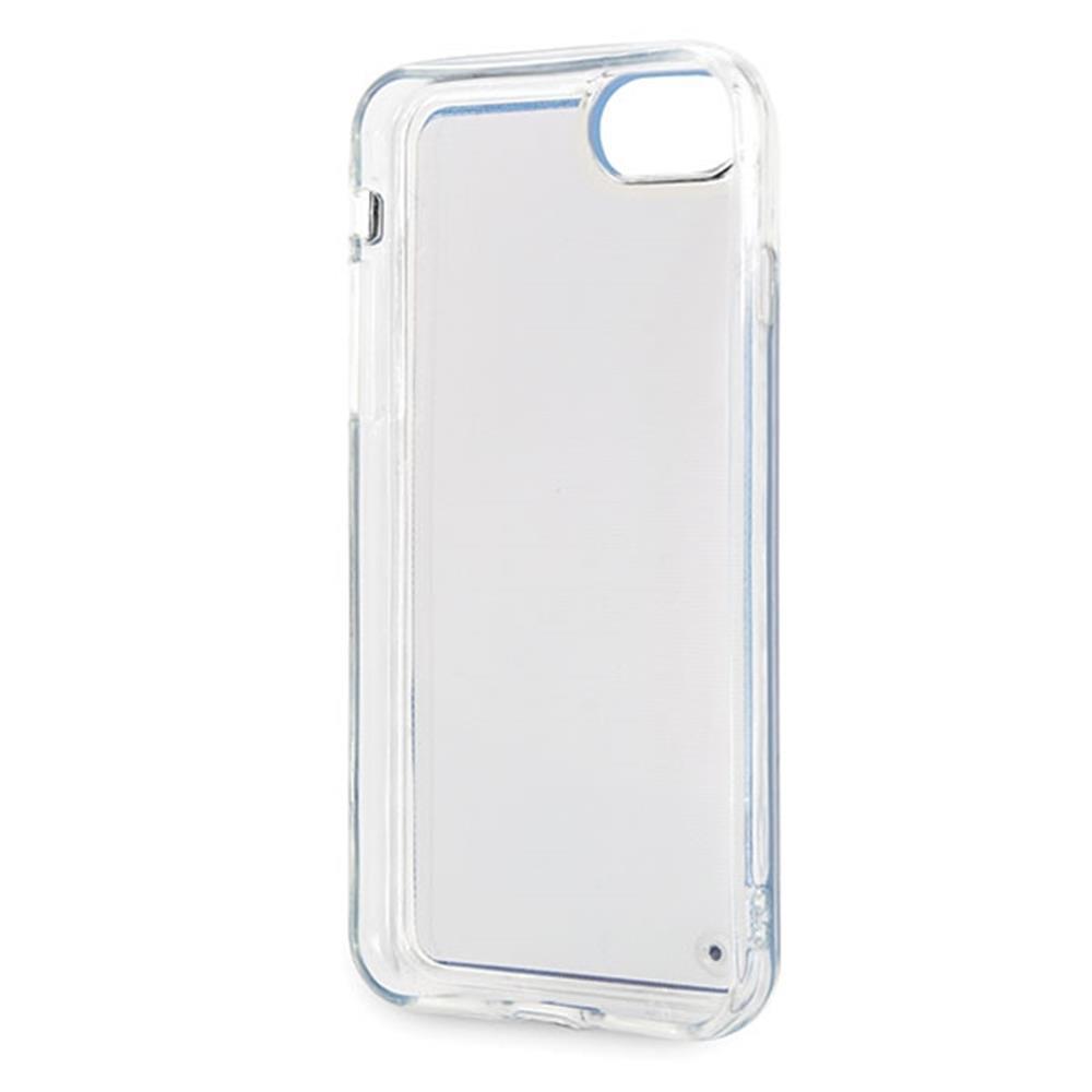 Dėklas Guess California Glow tamsiame dėkle, skirta iPhone 7 / 8 / SE 2020 - raudona