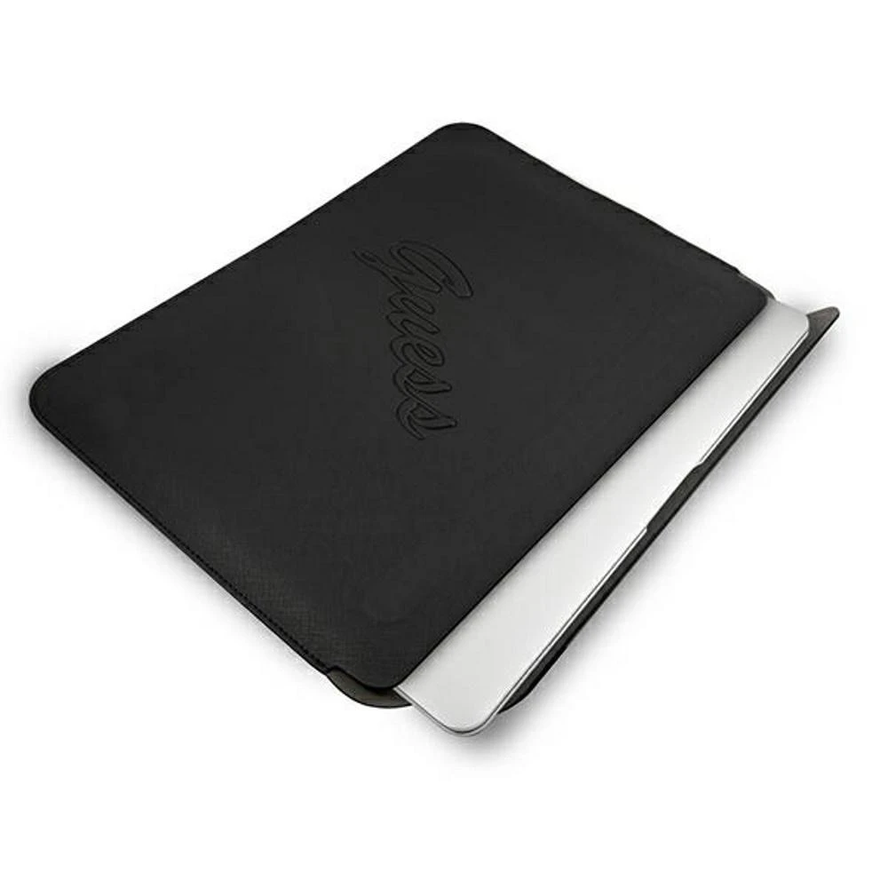 Guess Sleeve GUCS13PUSASBK 13" juoda /juodas Saffiano Script
