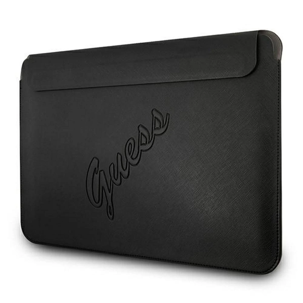 Guess Sleeve GUCS13PUSASBK 13" juoda /juodas Saffiano Script