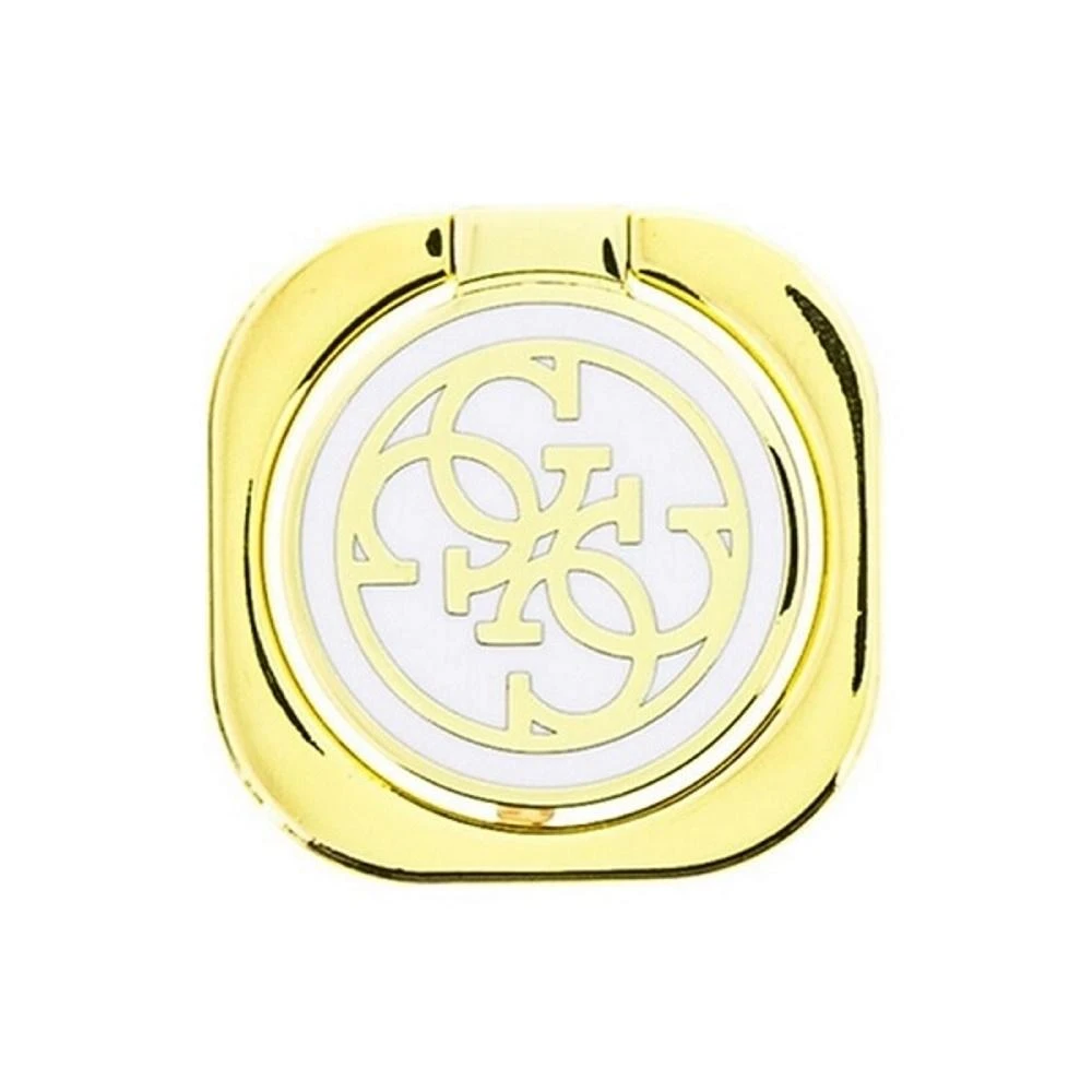 Guess Ring stand GURSEQGWH auksinis & baltos spalvos 4G