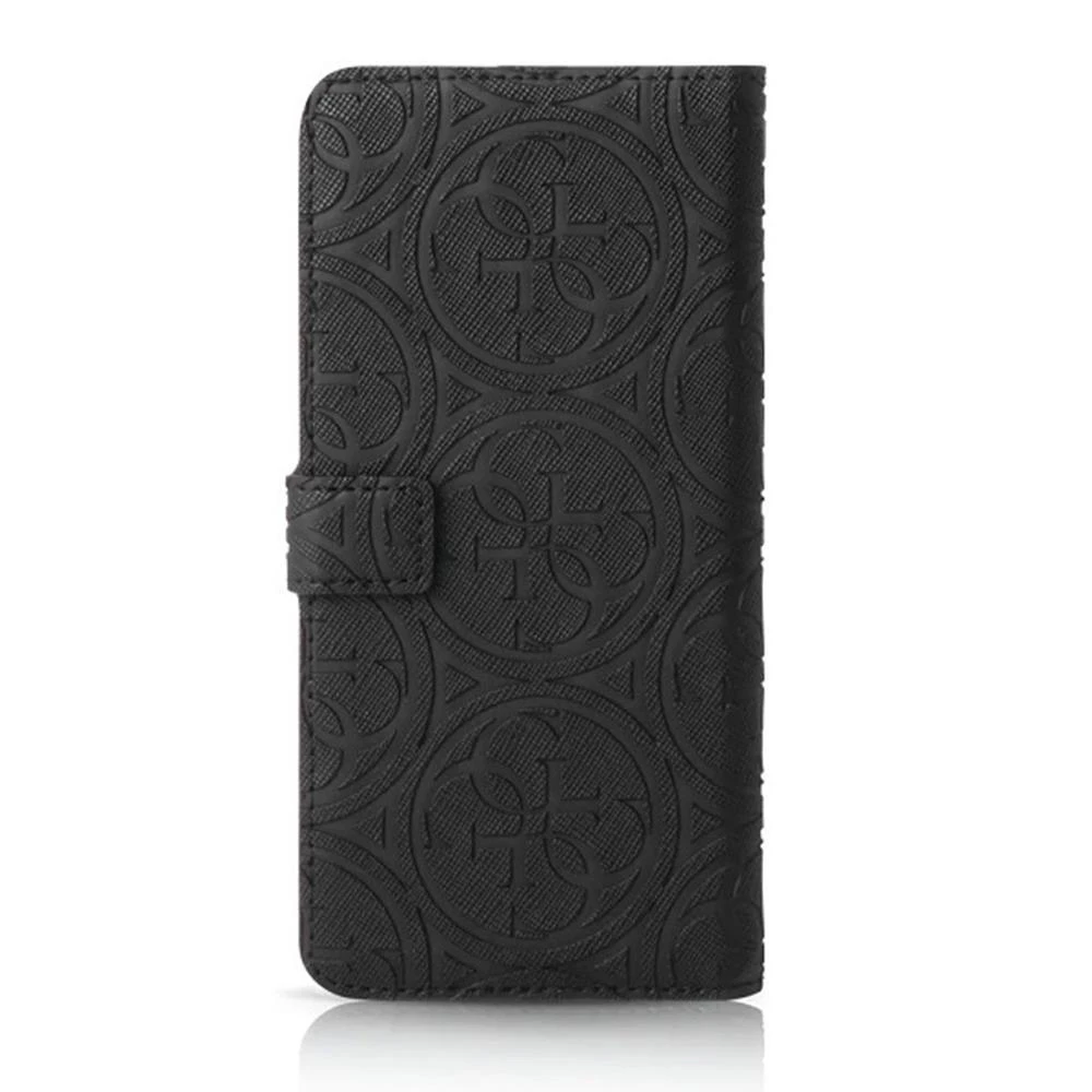 „Guess 4G Heritage Book Universal XL“ dėklas 5.2" - 5.7" - juodas