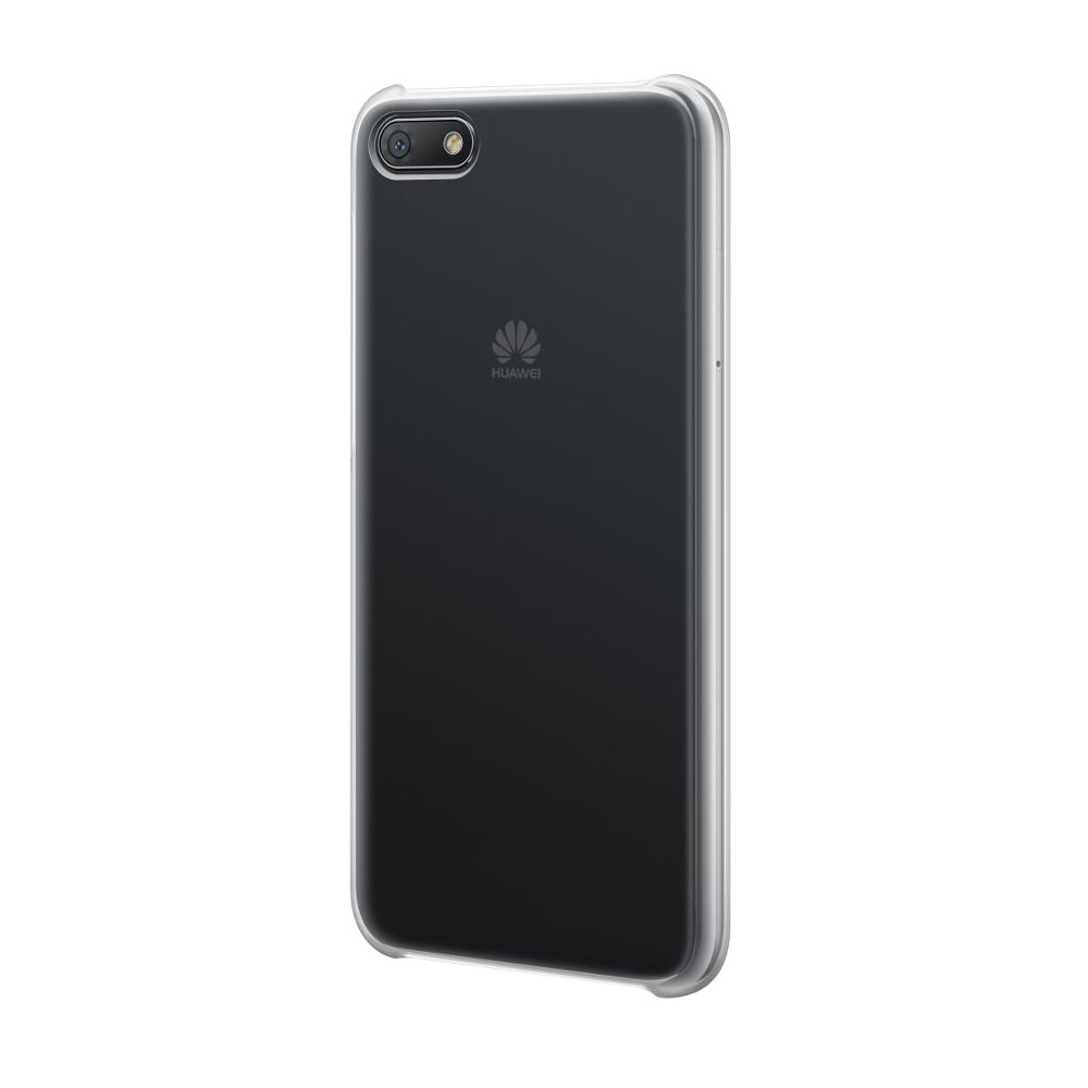 Dėklas Kompiuterio galinis dangtelis, skirtas Huawei Y5 (2018) (skaidrus)