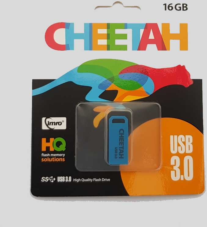 Imro USB atmintinė 16GB USB 3.0 Cheetah