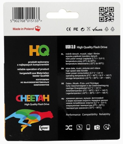 Imro USB atmintinė 16GB USB 3.0 Cheetah