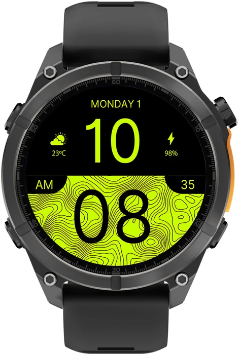 Forever išmanusis laikrodis Focus GPS SW-900 juodas