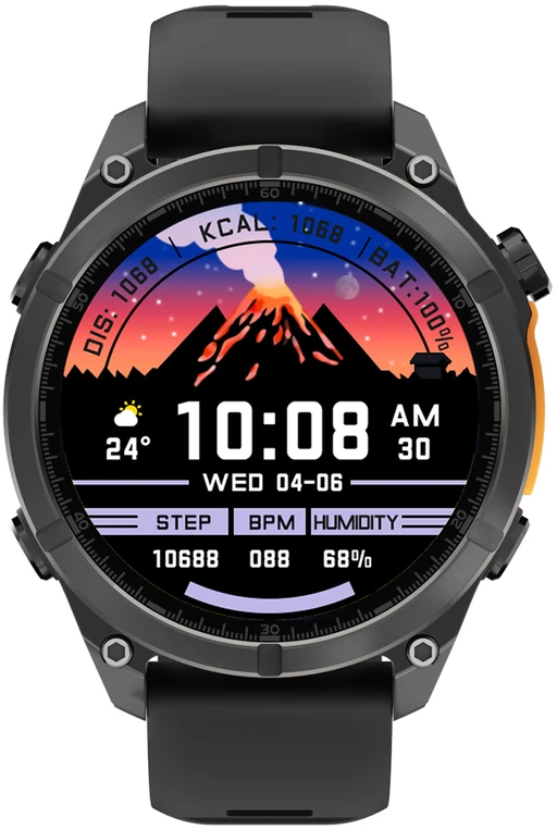 Forever išmanusis laikrodis Focus GPS SW-900 juodas