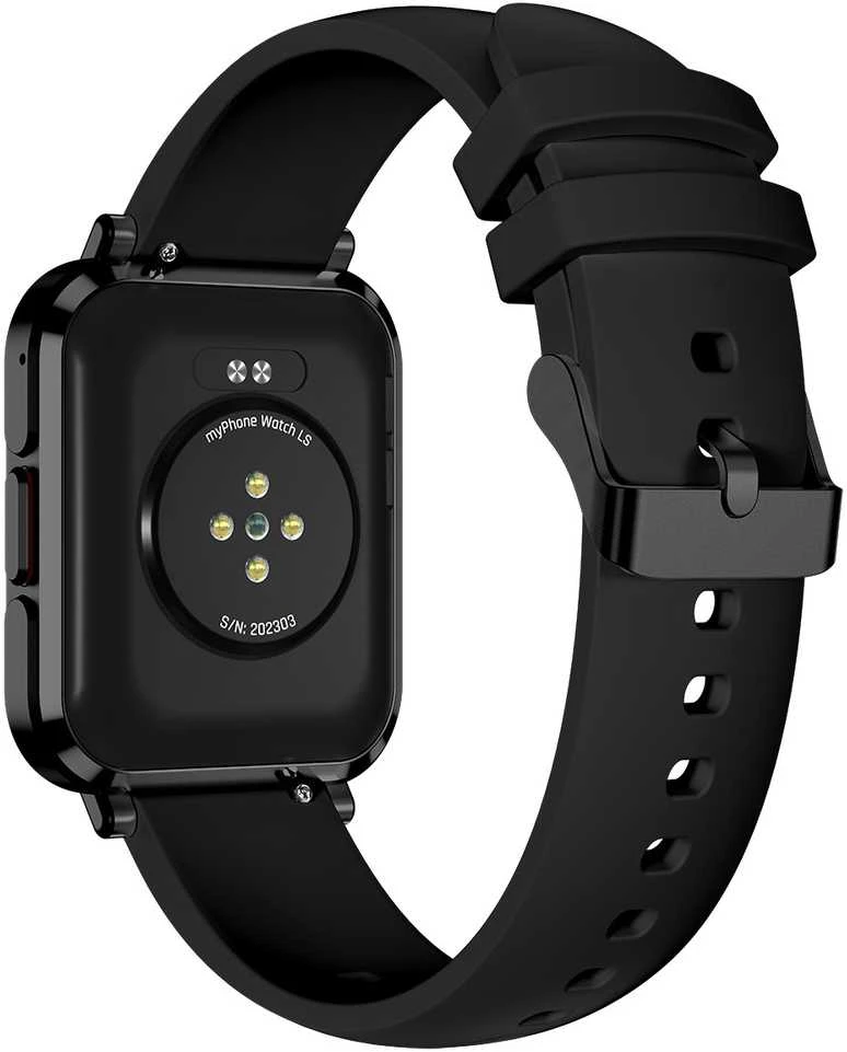 mPTech Sp. z o.o. Išmanusis laikrodis myPhone Watch LS, juoda