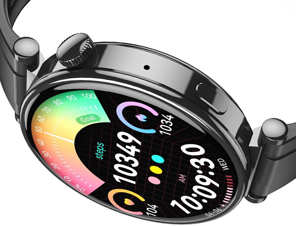 XO išmanusis laikrodis GT4 Mini Amoled sidabrinis