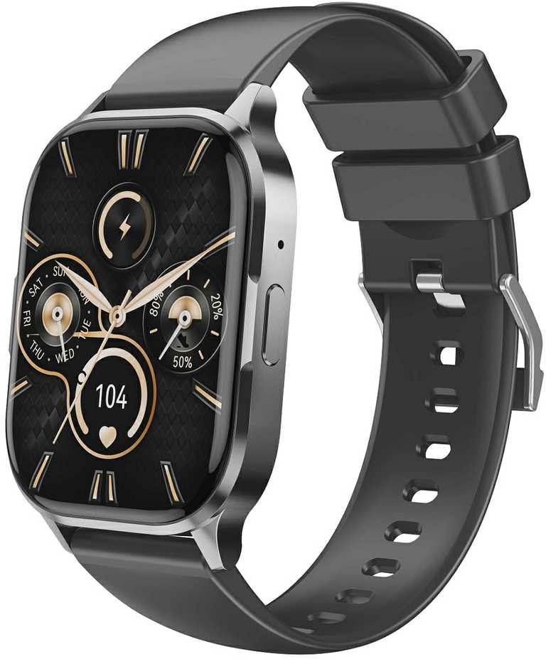XO išmanusis laikrodis J10 Amoled juodas